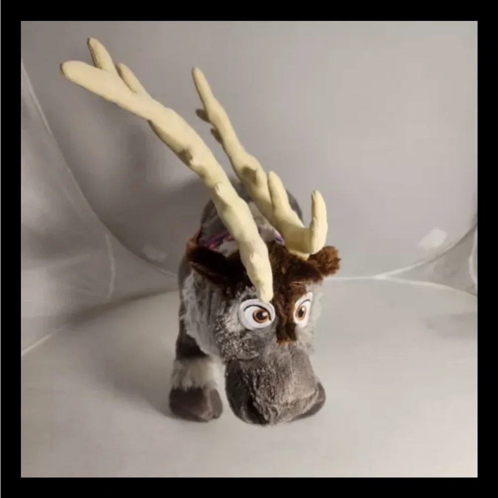 Disney Store Sven Raindeer Plush Stuffed Toe With Posable Legs Frozen